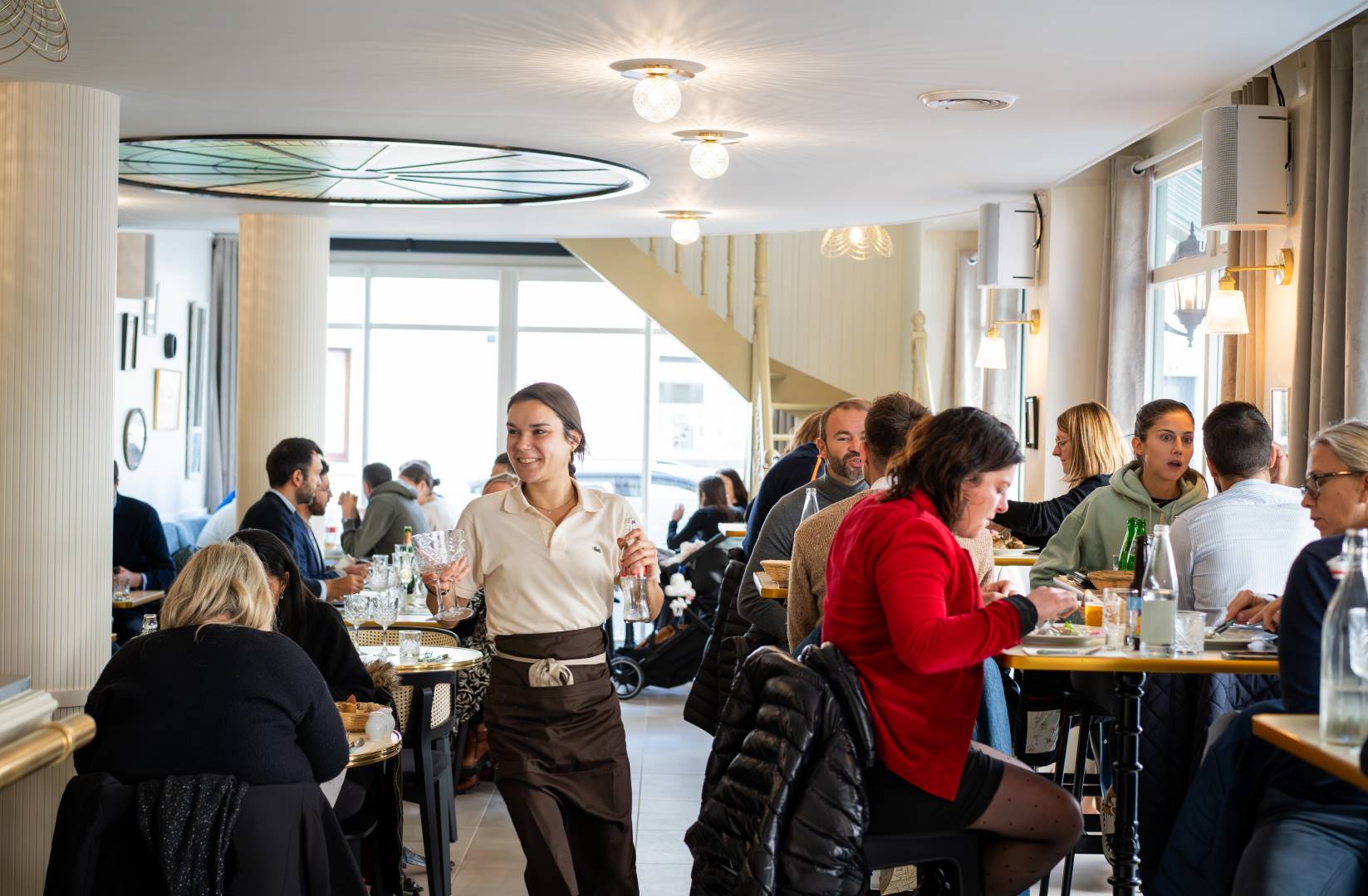Salle de restauration chez Paul&Léon